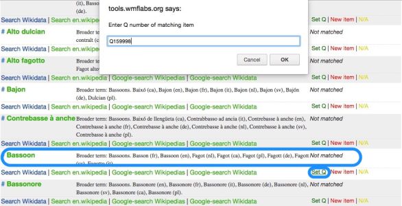Get your vocabularies in Wikidata...