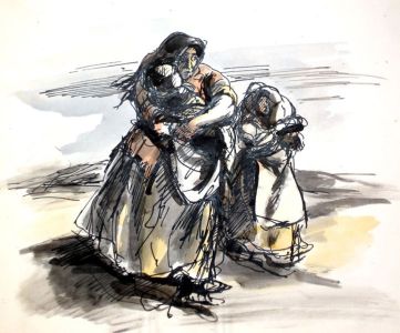 Haunting sketches and other pieces of art from Bulgaria