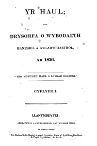 Welsh journals